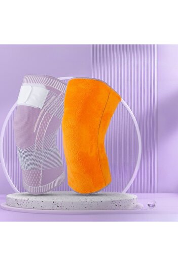 Flippy Knee Brace, Flippy, Adjustable with Elastic Straps, Compression Band, Breathable Material, Size L