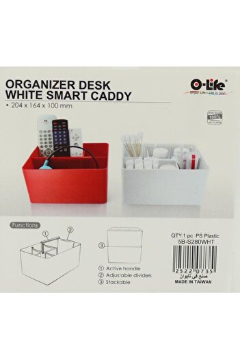 O-LİFE Smart Caddy Desk Organizer