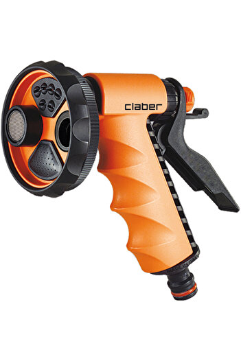 CLABER Ergo Garden watering/sprinkling gun, 4 functions, adjustable jet