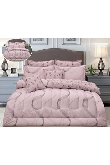 SNOOZYL Exclusive and attractive double bed sheet with microfiber filling, size 240*260 cm