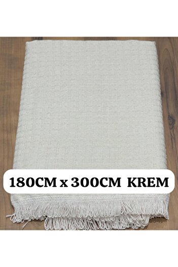İsmail Gürel Windows 180X300Cm. Multi-Purpose Natural Sofa, Couch, Divan, Sofa Bed Decorative Sofa Cover