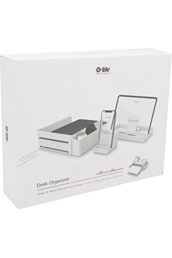 O-LİFE Premium Executive Desk Organizer