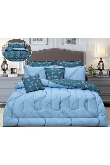 SNOOZYL Exclusive and attractive double bed sheet with microfiber filling, size 240*260 cm