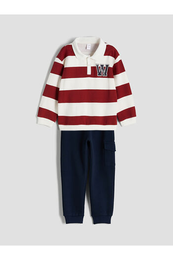 LC Waikiki Sparkling Choices from Shining Store |   Boys' Sweatshirt and Jogger Tracksuit Bottom 2-Piece Set