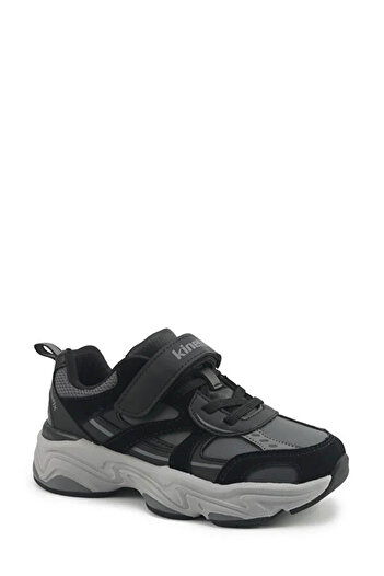 Kinetix Interest Pu J F 5Pr Black Boys' Sneaker A102014672