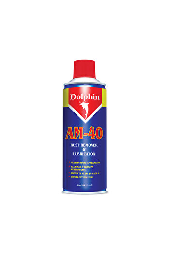 Dolphin AM-40 Multi-Purpose Rust Remover & Lubricant Spray – 400ml Same