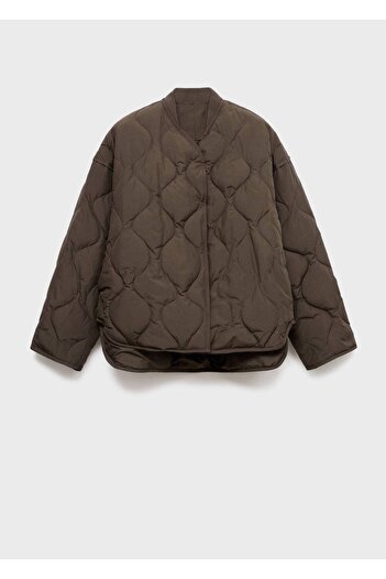 MANGO Woman Oversize kapitone anorak