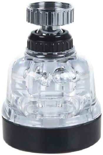 STOREMAX Goldwhirl Su Tasasrruflu 3-Function Kitchen Faucet Head with 360 Degree Rotating Head Transparent Appearance
