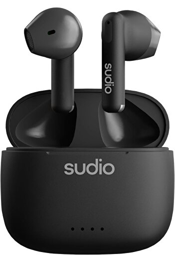 sudio A1 True Wireless Earbuds Bluetooth 5.3 Headphones Touch Control with Wireless Charging Case Co