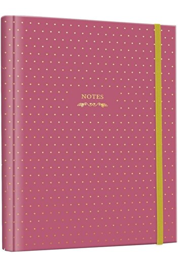 STOREMAX Polysight Spiral Notebook Hard Cover 192 Pages 96 Sheets 17X24 cm 90Gr. Striped Trendzap 467437