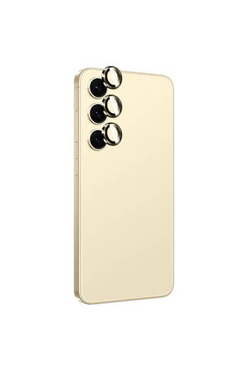 ECRUZ Galaxy S24 Ecrz Titanium Premium Thtterli Camera Lens Protector-Yellow
