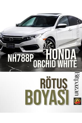 Flea Market Honda, Cr-V, Jazz, Civic, Nh-788P Orchid White Pearlescent Professional Touch-Up Paint 20+20ml.