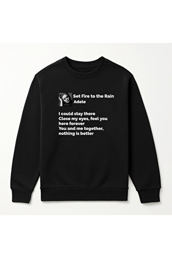 MAGORS Adele Designed Unisex High Quality Cotton Sweatshirt