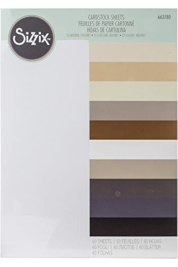 STOREMAX ورق كرتون سيرفيسز من snShop مقاس A4 60 قطعة (10 ألوان محايدة) 467437