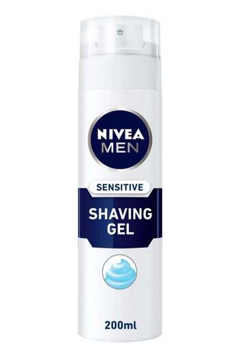 NIVEA MEN Sensitive Shaving Gel, Chamomile & Hamamelis, 200ml