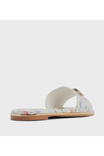 Aldo Darlina Floral Patterned Flat Sandals