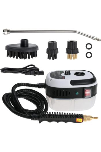 Türkiye Handheld Steam Cleaner, 2500W Hand-Held High Pressure Portable Cleaning Machine with 3 Brush, High T
