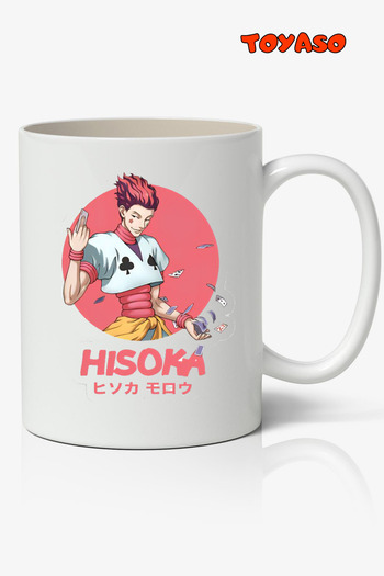 Toyaso Hunter X Hunter Hisoka Anime Themed White Mug Cup Gift for Lover Friend
