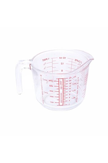 Pyrex Measuring Cup, Iconics, Heat-Resistant Glass, Ø12 x 12 cm, 500 ml