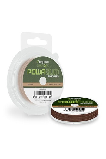 DELPHİN Fir Power gum Fish-On-X Reaxe Absorber maro 0.6mm 4kg 10m