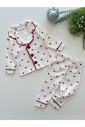 GizaKids 100% Cotton Long Sleeve Buttoned Seasonal Baby Kids Pajamas