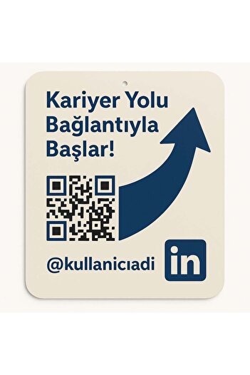 Komut Linkedin Profile Card - Starts with a Career Path Connection!