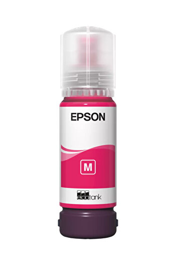EPSON 108 EcoTank Magenta Ink Bottle, Up to 2100 Pages, 70ml, Compatible with L8050 and L18050