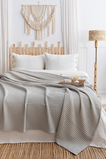 Dokubba - 100% Cotton Double Pike - 210 X 230 cm Pike - Waffle Pike