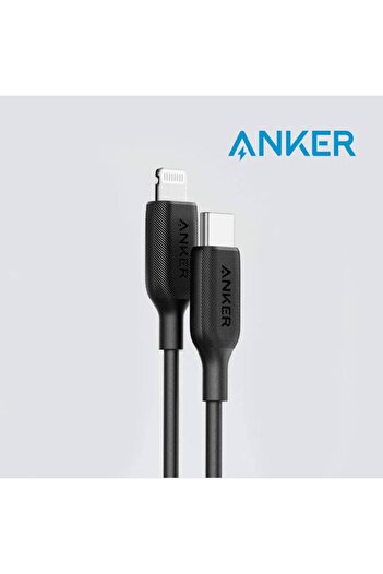 Anker - PowerLine Cable Type C to Lightning - 180 cm - Black