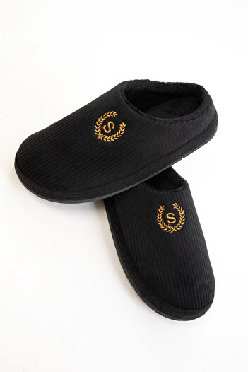 SOHO Black Women's House Slippers 20872