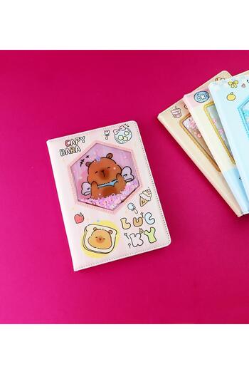 Gift Moda Capybara Design Notebook with Water Cover
