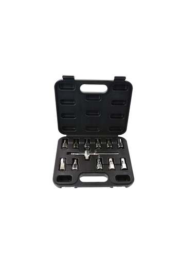 GEKO Set of Oil Drain Plug Keys, 12 Pieces, G02710