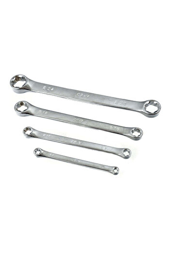 GEKO Set of Ring Wrenches 4 Pieces E6-E24, G11149