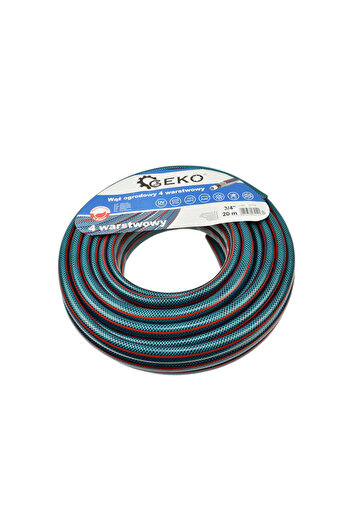 GEKO Garden Hose with 4 Layers 3/4" 20m, G73786