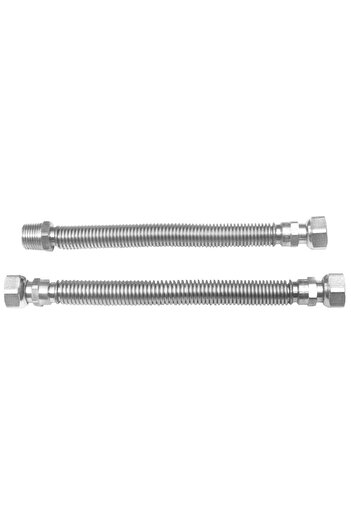OEM Flexible Stainless Steel Gas Connection (IT) 1/2 inch 75-150 cm FI-FE