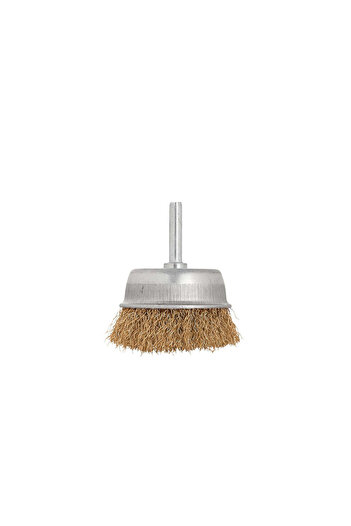 GEKO Cup Wire Brush with Shaft, 60 mm, G00619-1