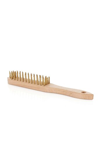 GEKO Wire Brush for Rust Removal with 5 Rows, G00622