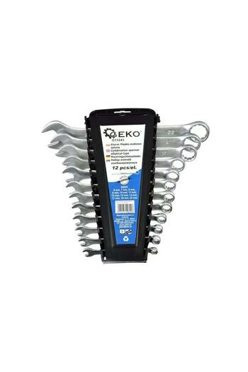 GEKO Home Set 12 Combination Wrenches 6-22mm, G11243