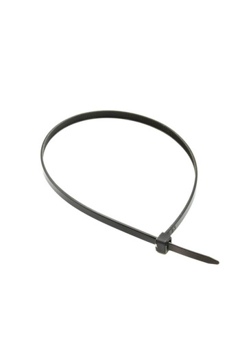 GEKO Cleme de cablu din nailon negre - rezistente la UV 80x2.5mm 100 bucăți, G17100