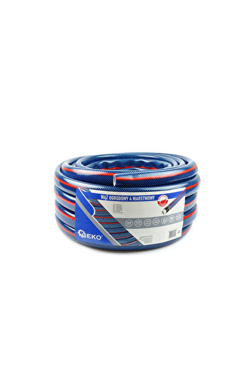 GEKO Garden Hose, 4 Layers, 1 Inch, 30 m, G 73789