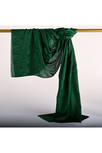 PİRAMİT Aura Logo Jacquard Shawl