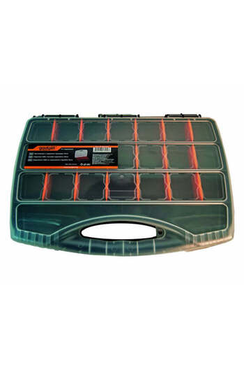 Gadget ABS Screw Organizer with Adjustable Dividers 380 X 300 X 60 mm