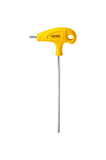 Topmaster Hex Key with T Handle 4 mm, Topmaster, 390130