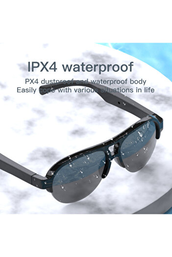 Generic F 08 Bluetooth Smart Glasses with Built-in Speakers