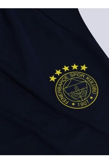 Fenerbahçe Original Licensed Navy Blue Adult Jersey Shorts