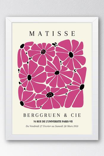 Saturn Henri Matisse Berggruen Cie Paris 1953 Çerçeveli Tablo - Eklektik Tarz Duvar Dekoru