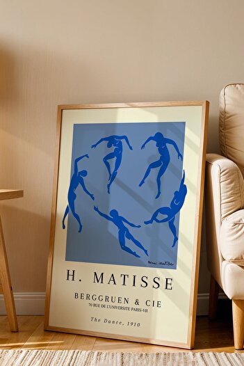 Saturn Henri Matisse the Dance 1910 Framed Painting - Eclectic Style Wall Decor