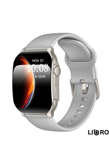 LIBRO Smartwatch Curved – 2.01-inch Super AMOLED Display, Titanium Body, IP Water & Dust Resistant