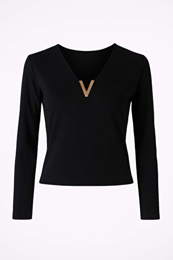 trender Black Women's Blouse 6494