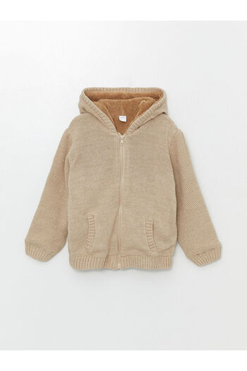 LC Waikiki Lcw Kids Hooded Baby Boy Knitwear Cardigan (W5)